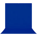 Westcott Wrinkle-Resistant Backdrop - Royal Blue / Chroma-Key Blue (8' x 13')