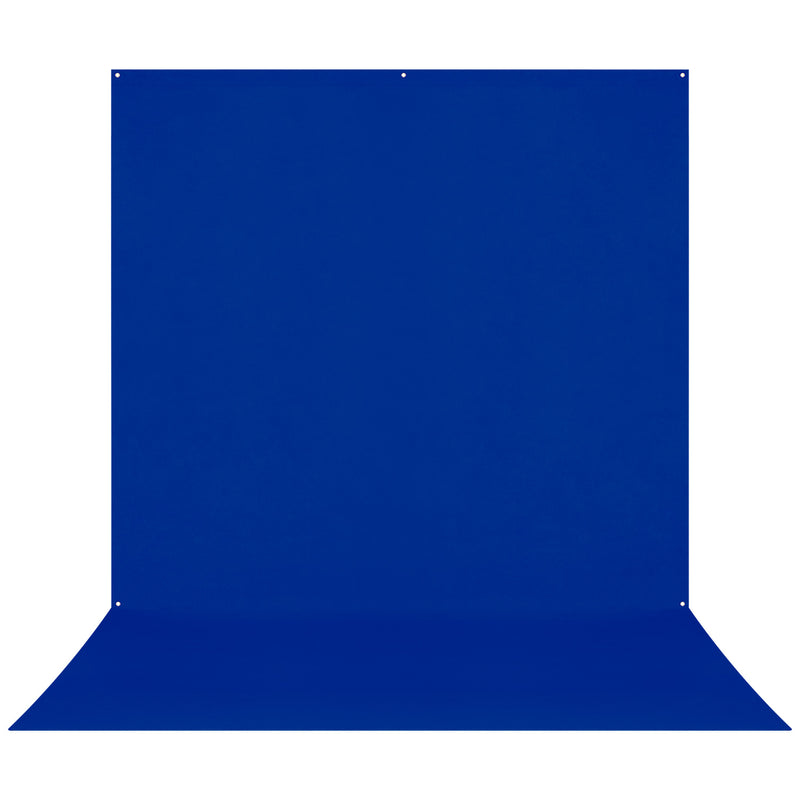 Westcott Wrinkle-Resistant Backdrop - Royal Blue / Chroma-Key Blue (8' x 13')