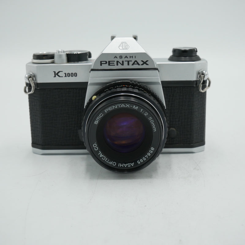 Pentax K1000 35mm SLR Camera with 50mm f/2 SMC *A* Lens *USED*