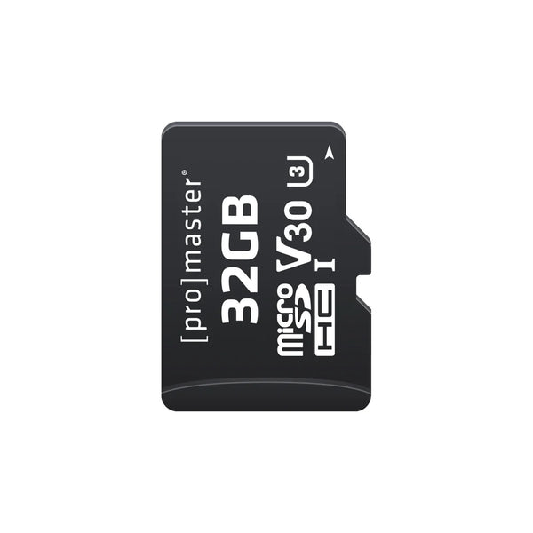 Promaster Micro SDHC 32GB Advanced UHS-I V30 Memory Card