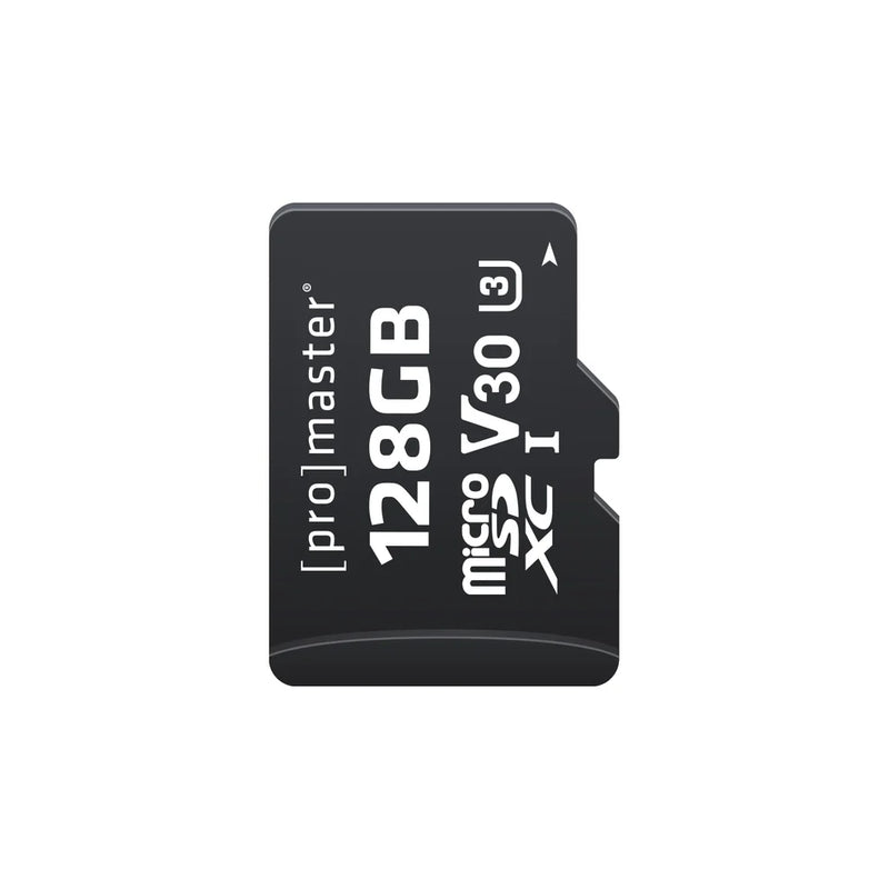 Promaster Micro SDXC 128GB Advanced UHS-I V30 Memory Card