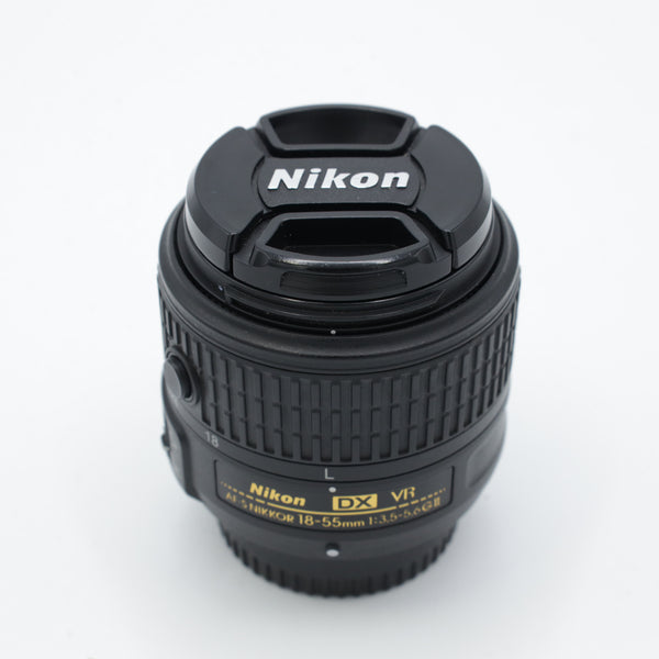 Nikon AF-S DX NIKKOR 18-55mm f/3.5-5.6G VR II Lens *USED*