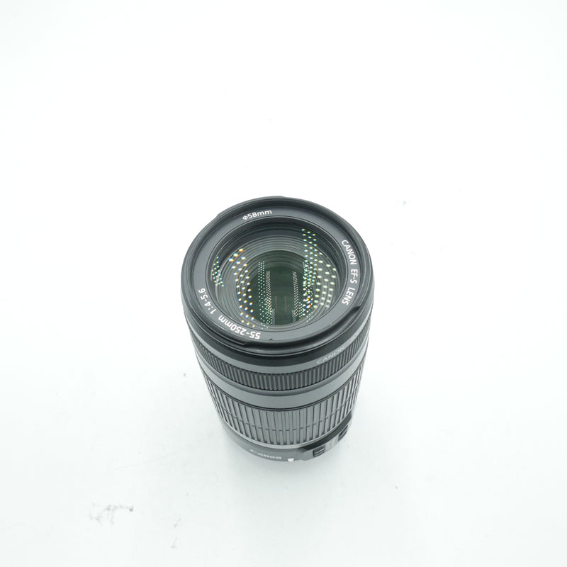 Canon EF-S 55-250mm f/4-5.6 IS Lens *USED*