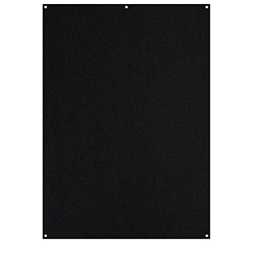 Westcott X-Drop Background (5 x 7', Black)