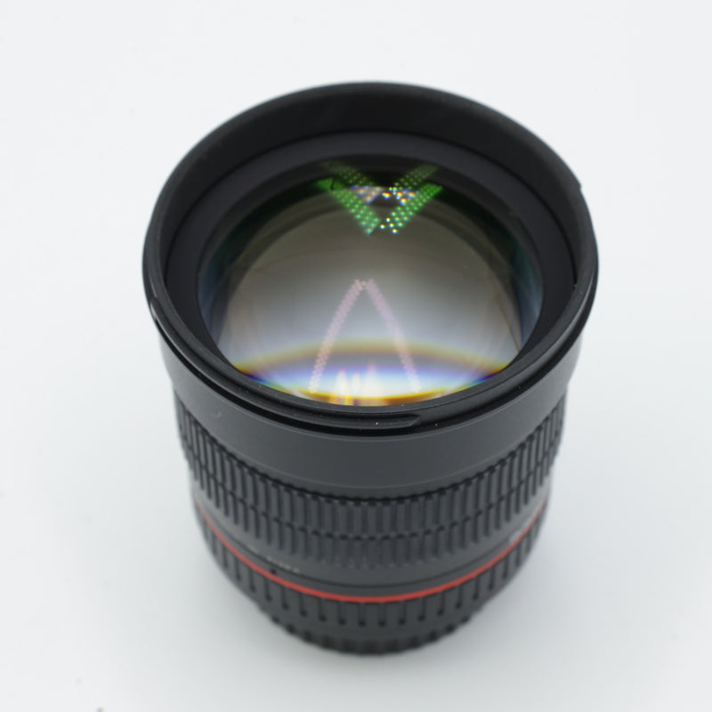 Rokinon 85mm f/1.4 AS IF UMC Lens for Canon EF *USED*