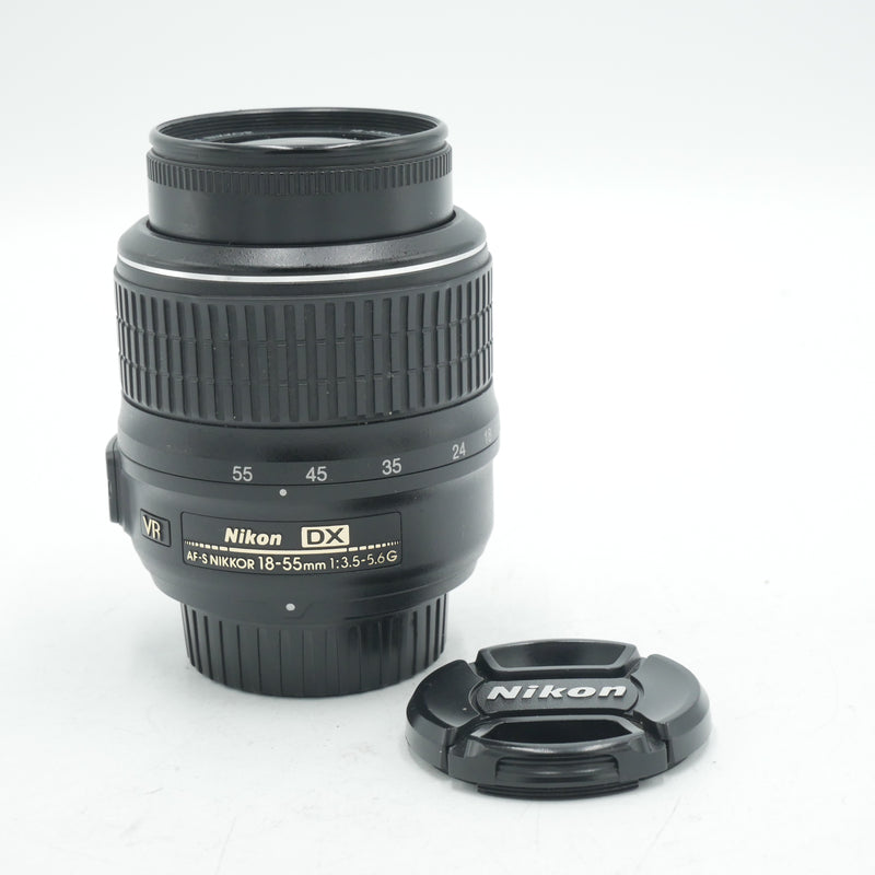 Nikon AF-S DX NIKKOR 18-55mm f/3.5-5.6G VR Lens *USED*