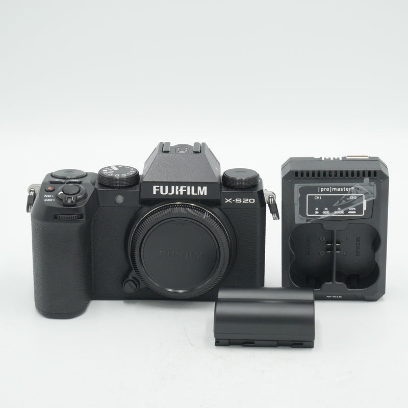 FUJIFILM X-S20 Mirrorless Camera (Black) *USED*