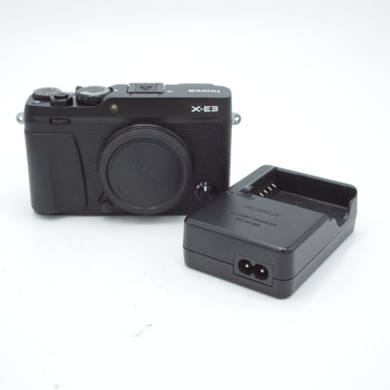 FUJIFILM X-E3 Mirrorless Camera (BLACK) *USED*