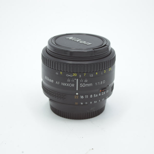 Nikon AF NIKKOR 50mm f/1.8D Lens *USED*