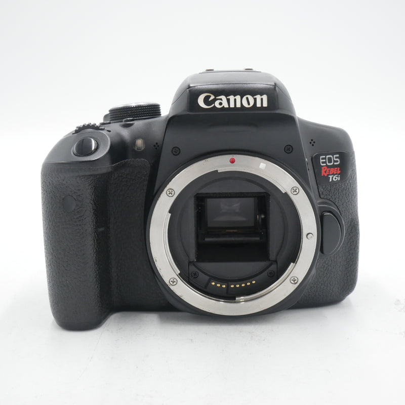 Canon EOS Rebel T6i DSLR Camera (Body Only) USED