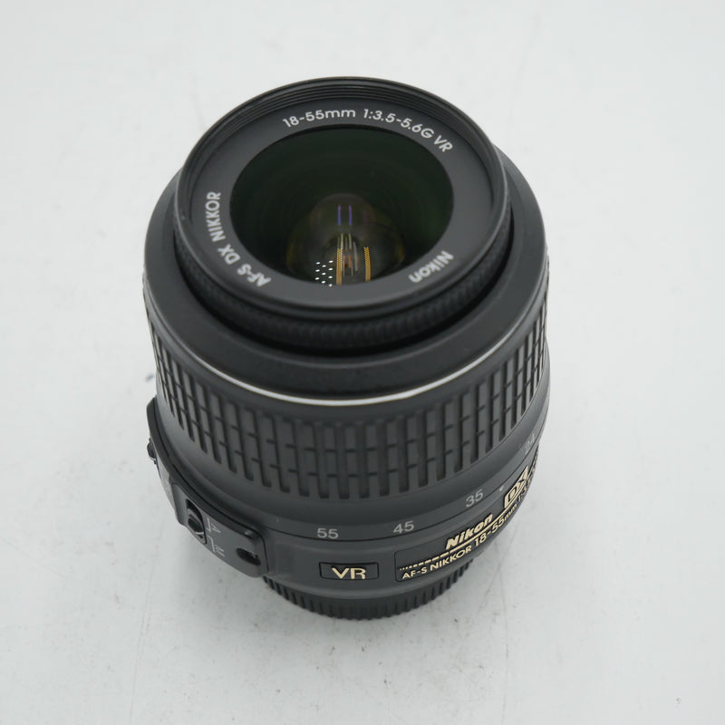 Nikon AF-S DX NIKKOR 18-55mm f/3.5-5.6G VR Lens *USED*