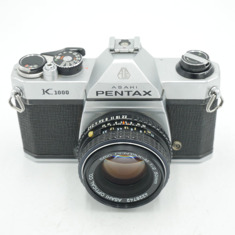 Pentax K1000 35mm SLR Camera with 50mm f/2 SMC *M* Lens *USED*