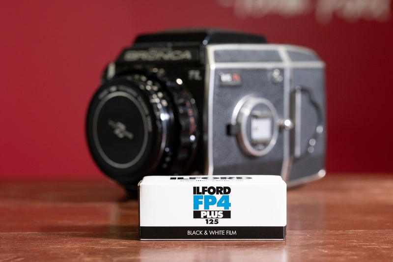 120 Format Film Development & Scanning Product Page (Black & White)