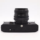 Canon FTb QL 35mm Film SLR Black With Canon FD 28mm f/2.8 Lens Kit *USED*