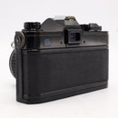 Canon FTb QL 35mm Film SLR Black With Canon FD 28mm f/2.8 Lens Kit *USED*