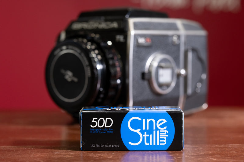 120 Format Film Development & Scanning Product Page (C41 Color)