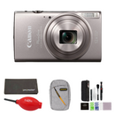 Canon PowerShot Elph 360 HS A (Silver) Package
