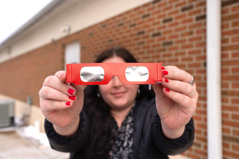 Pixel Connection Eclipse Glasses