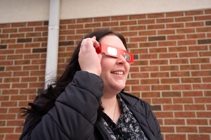 Pixel Connection Eclipse Glasses