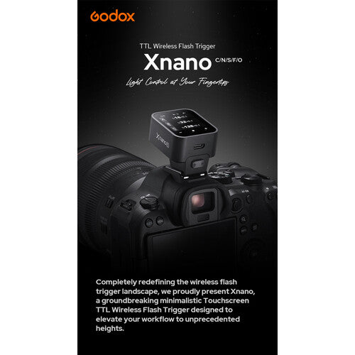 Godox X3 O Touchscreen TTL Wireless Flash Trigger for Olympus and Panasonic