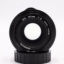 Minolta MD 50mm f/2 Lens for Minolta MD *USED*