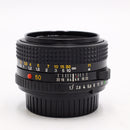 Minolta 50mm F/1.7 MD Mount Manual Focus Lens *USED*