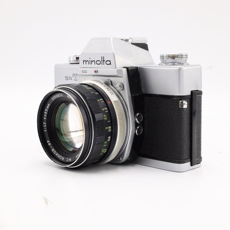 Minolta SR-T 101 35mm SLR Camera with 55mm Lens Kit *USED*