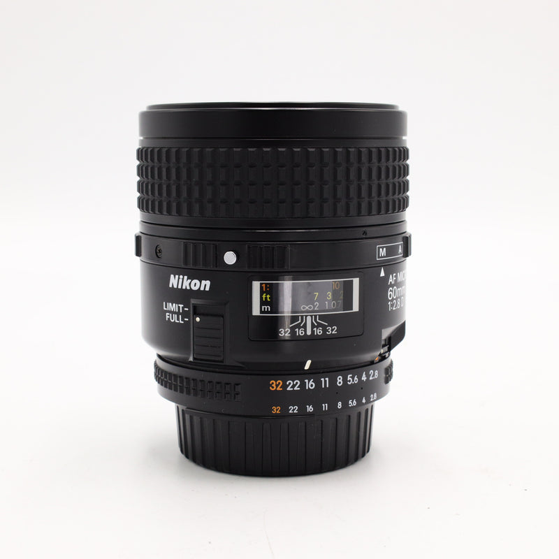 Nikon AF Micro-NIKKOR 60mm f/2.8D Lens *USED*