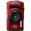 OM SYSTEM Tough TG-7 Digital Camera - Red