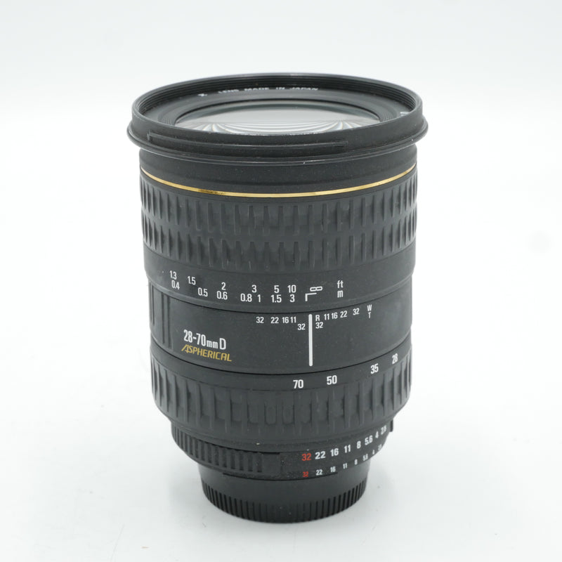 Sigma 28-70mm F/2.8 D EX Aspherical Autofocus Lens For Nikon *USED*