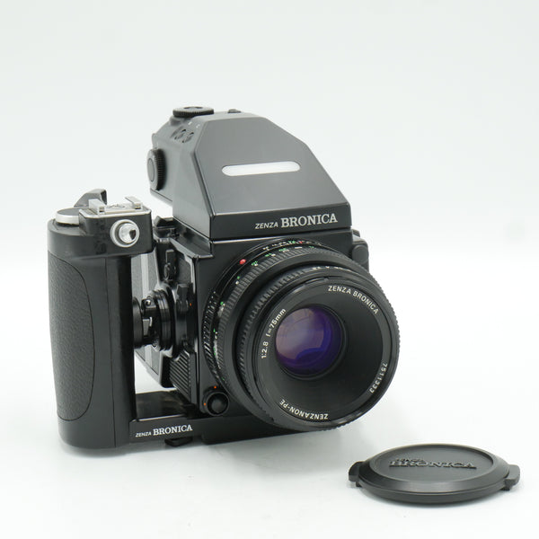 Zenza Bronica ETR Si Body with Zenzanon PE 75mm F2.8 Lens 