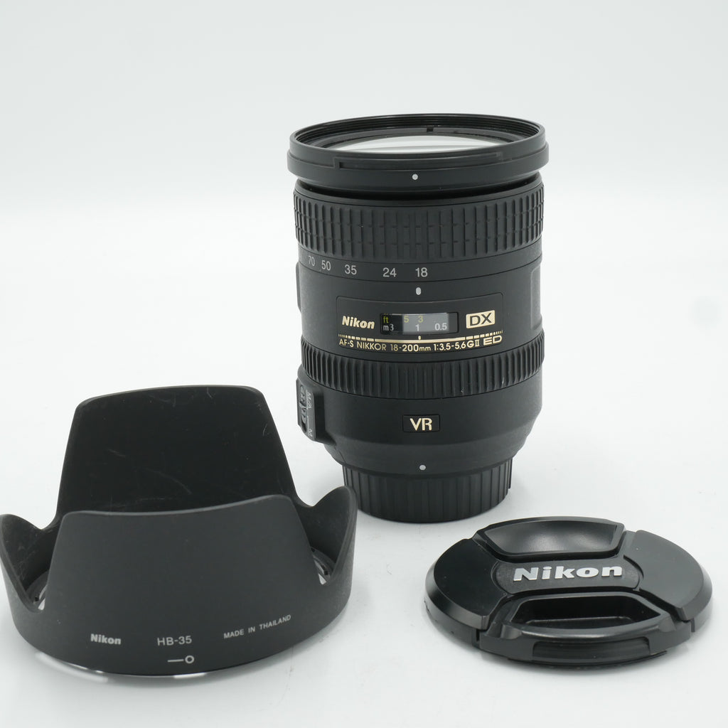 Nikon AF-S DX Nikkor 18-200mm f/3.5-5.6 G ED IF VR II Lens *USED*