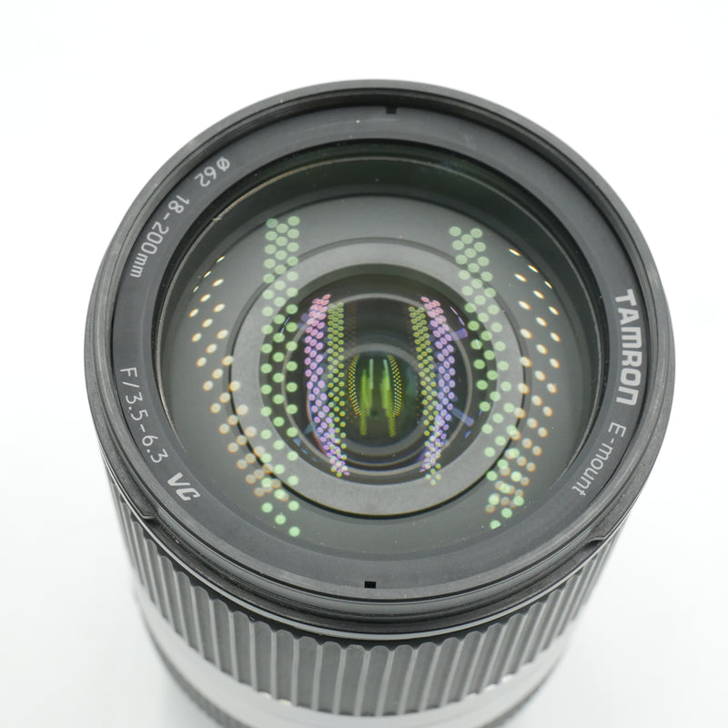 Tamron 18-200mm F/3.5-6.3 Di III VC Lens for Sony E Mount Cameras (Silver) *USED*