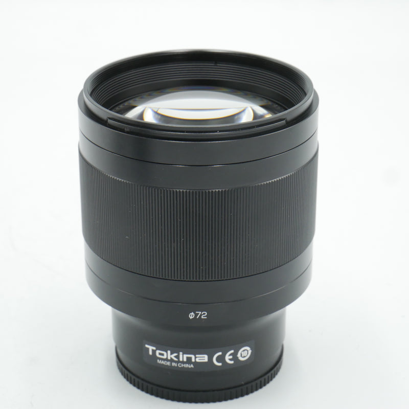 Tokina atx-m 85mm f/1.8 FE Lens for Sony E *USED*