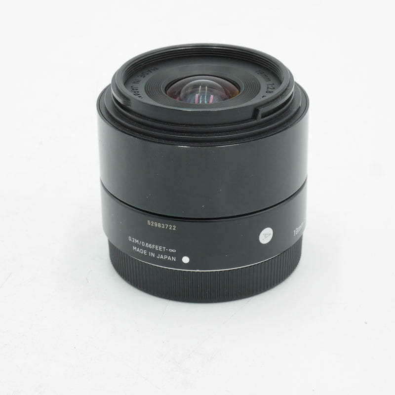 Sigma 19mm f/2.8 DN Art Lens for Sony E (Black) *USED*