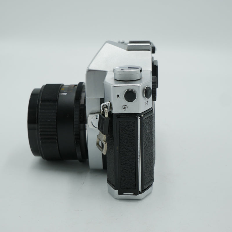Yashica TL Electro X SLR Film Camera w/50mm lens *USED*
