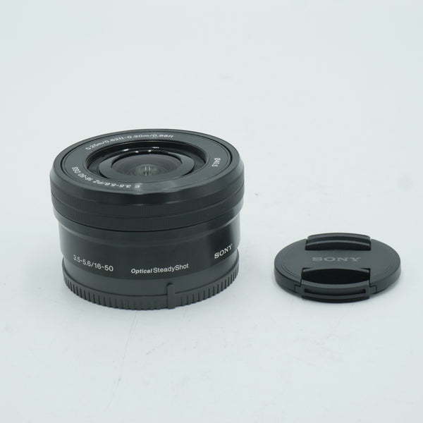 Sony E PZ 16-50mm f/3.5-5.6 OSS Lens (Black) *USED*