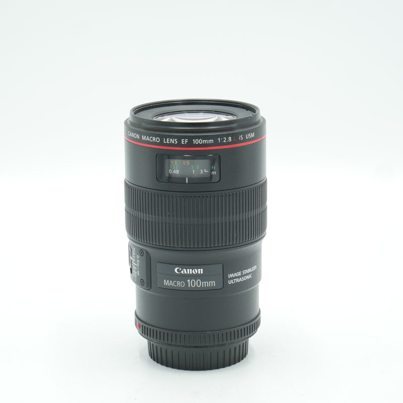 Canon EF 100mm f/2.8L Macro IS USM Lens *USED*