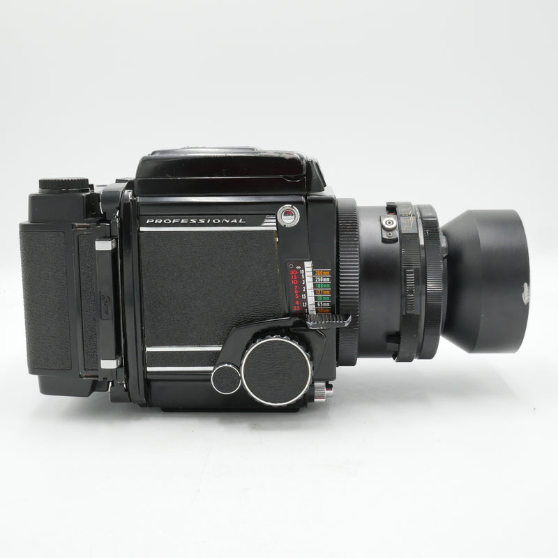 Mamiya RB67 Pro Waist Level Viewfinder with 180mm F4.5 Lens and Motorized Film Back *USED*