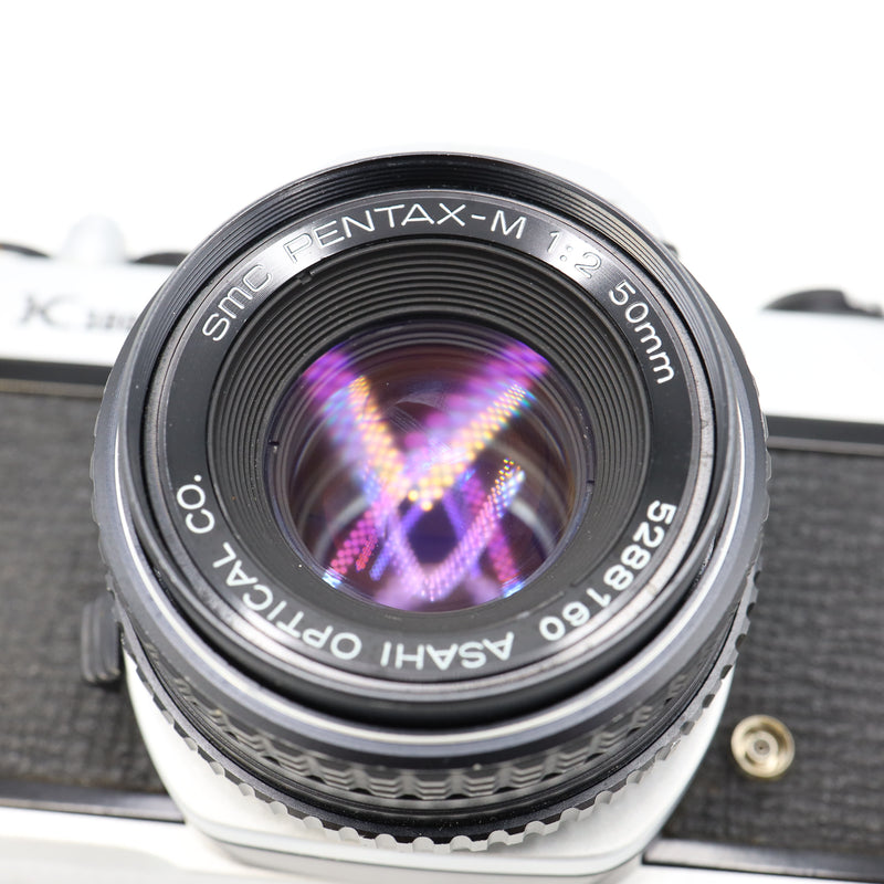 Pentax K1000 35mm SLR Camera with 50mm f/2 SMC *A* Lens *USED