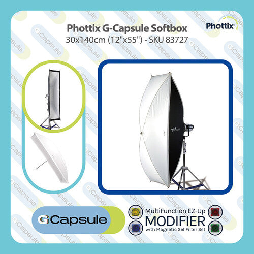 Phottix G-Capsule Strip Standard Softbox (12 x 55")