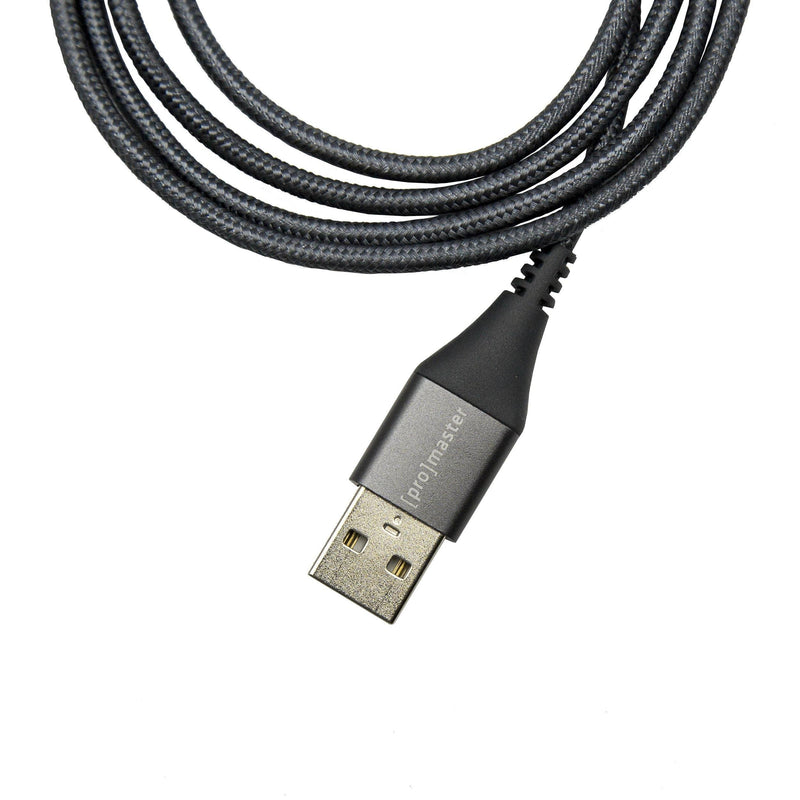 ProMaster Lightning to USB A iPhone Charger Cable - 3.3' - Grey