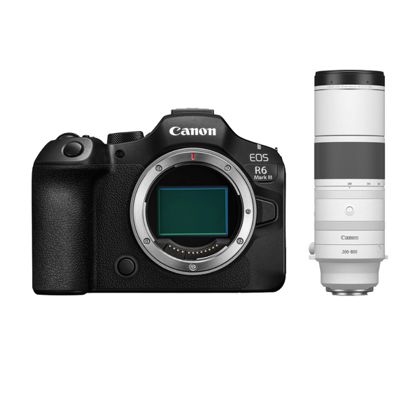 Canon EOS R6 Mark III Mirrorless Camera with RF 200-800mm Lens