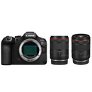 Canon EOS R6 Mark III Mirrorless Camera with RF 35mm and RF 50mm F/1.4 VCM Lenses