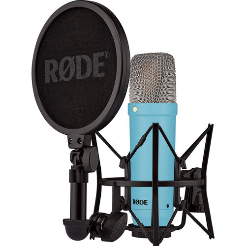 RODE NT1 Signature Series Large-Diaphragm Condenser Microphone - Blue