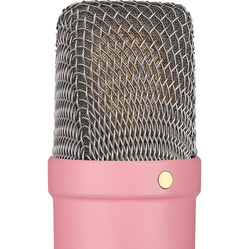 RODE NT1 Signature Series Large-Diaphragm Condenser Microphone - Pink