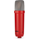 RODE NT1 Signature Series Large-Diaphragm Condenser Microphone - Red