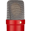 RODE NT1 Signature Series Large-Diaphragm Condenser Microphone - Red