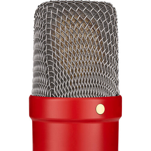 RODE NT1 Signature Series Large-Diaphragm Condenser Microphone - Red