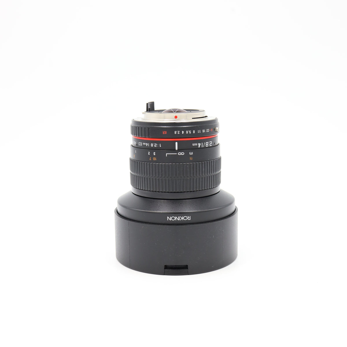 Rokinon 14mm f/2.8 IF ED UMC Lens for Pentax K Mount *USED*